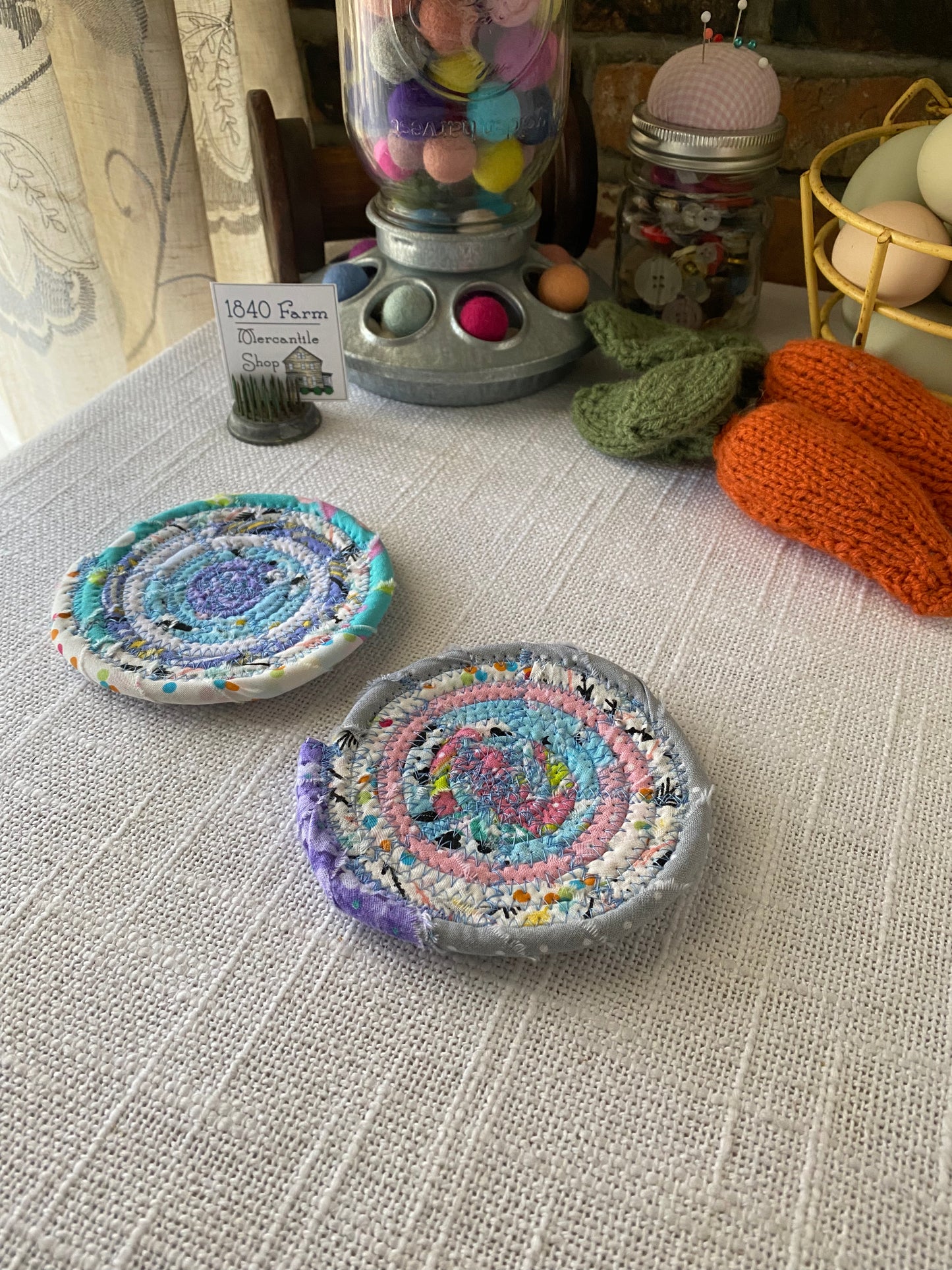 Set of Two Coasters