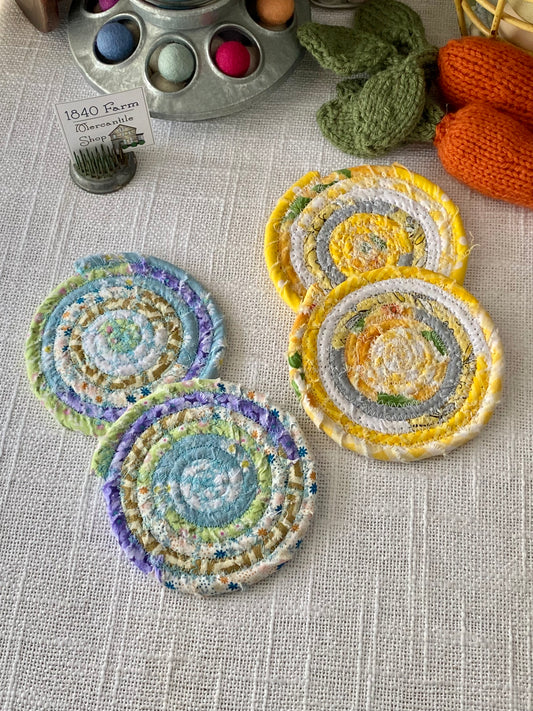 Two Sets of Two Coasters