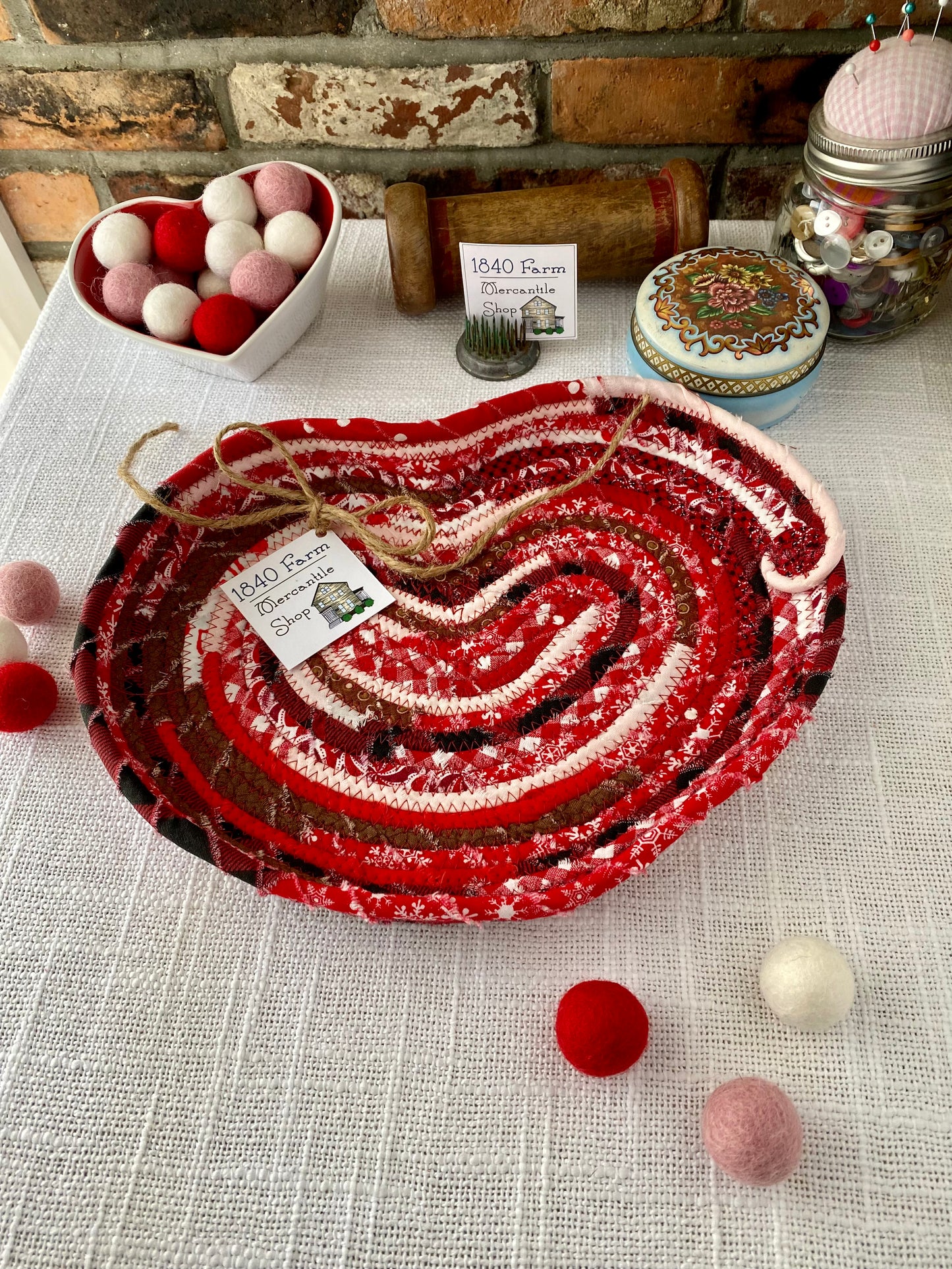 Large Heart Shaped Saucer Style Trivet