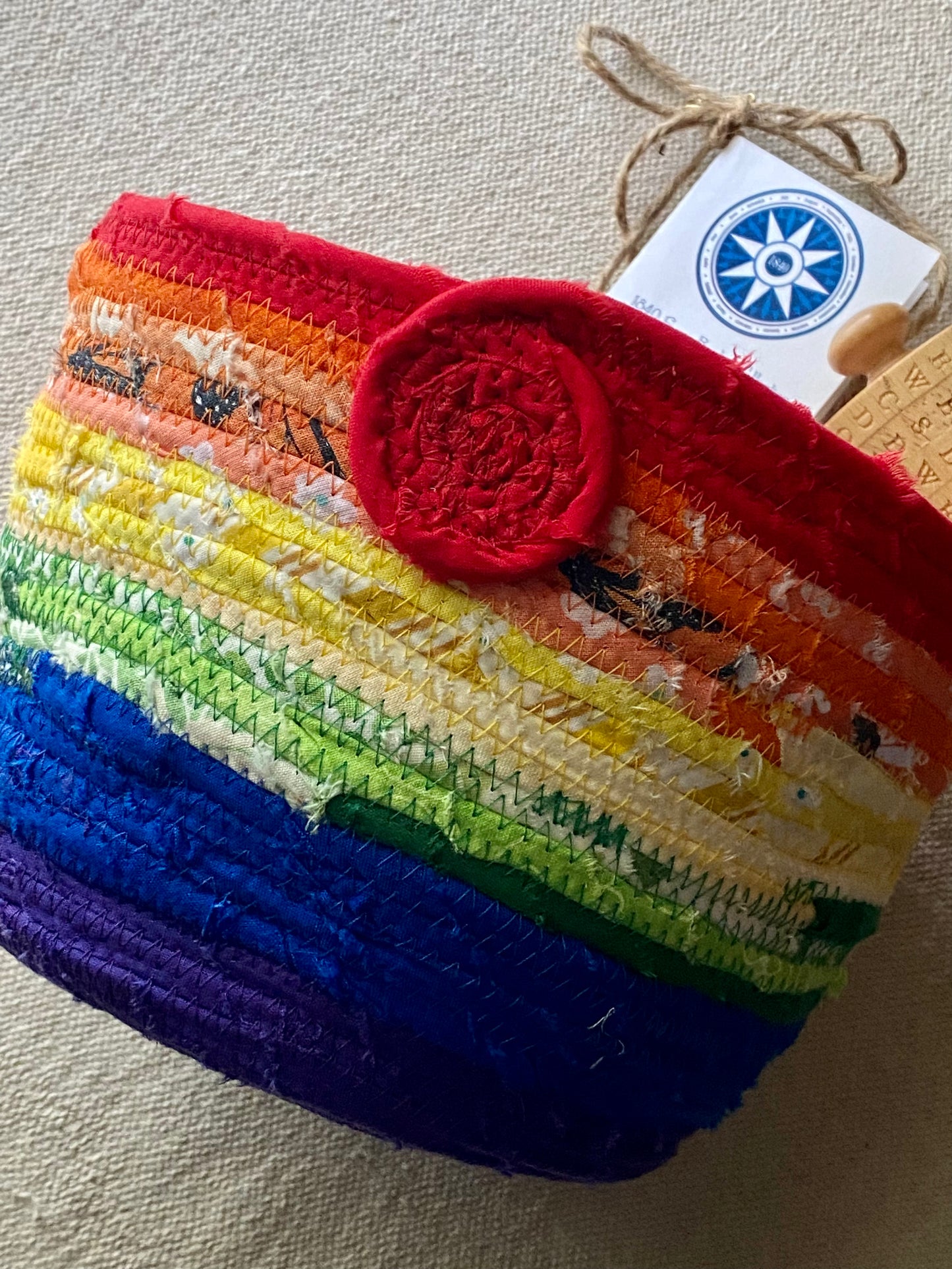 Rainbow Basket #1849