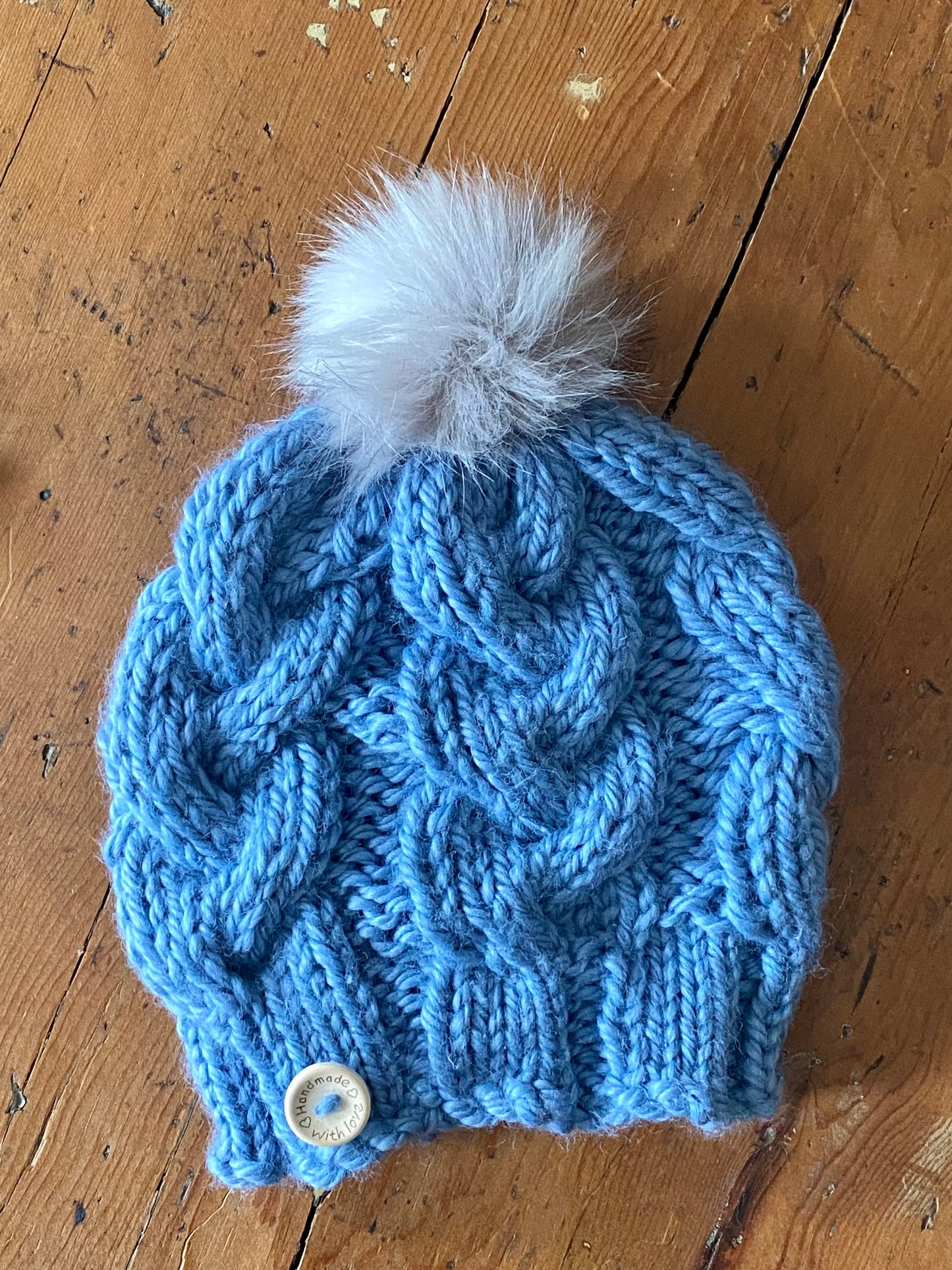 PomPom Add- on Cozy Cables Hat m